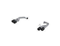 2018-2023 Ford Mustang GT 5.0L T304 SS 2.5i Axle-Back Sportavgassystem Dubbla Utblås Bak Med Quad CF Tips MBRP